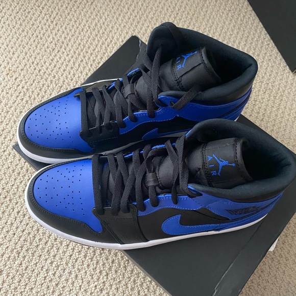 Jordan one mid hyper royal - Picture 4 of 4